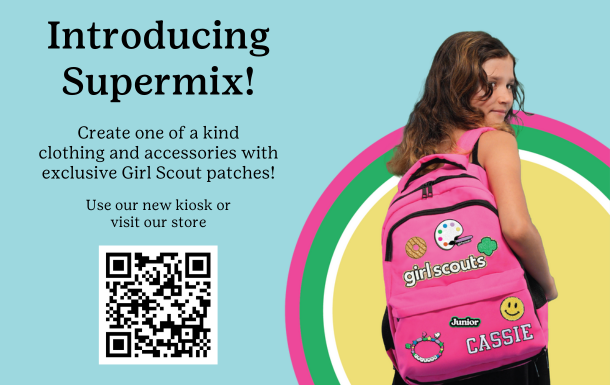 Design custom Girl Scout gear with Supermix Studio